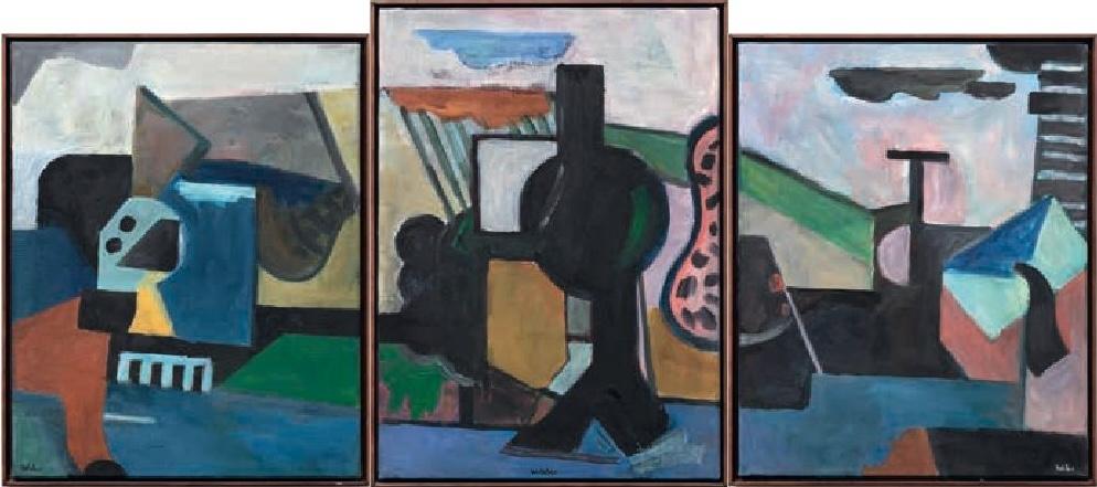 Die verlorenen Dinge (Triptychon) - Wolfgang Leber 