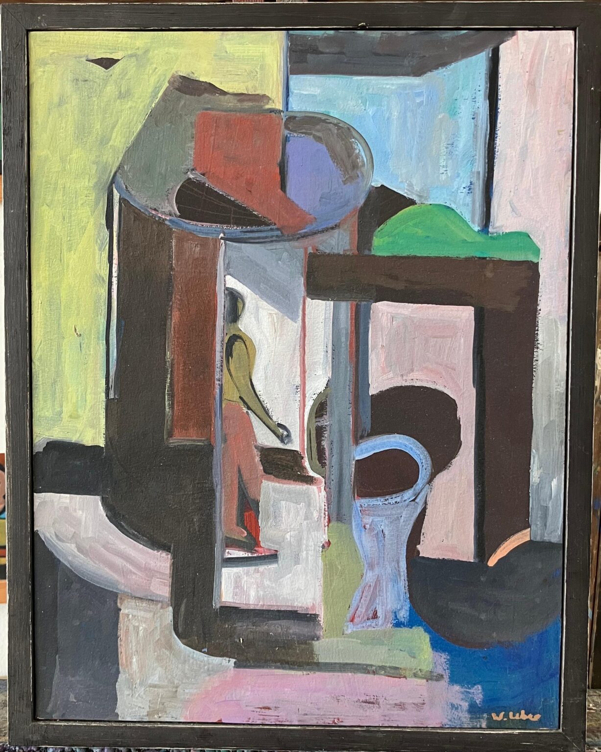 Gestalt im T&uuml;rraum - Wolfgang Leber 