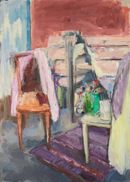 Atelierstillleben mit zwei Stühlen - Ulrike Hahn 