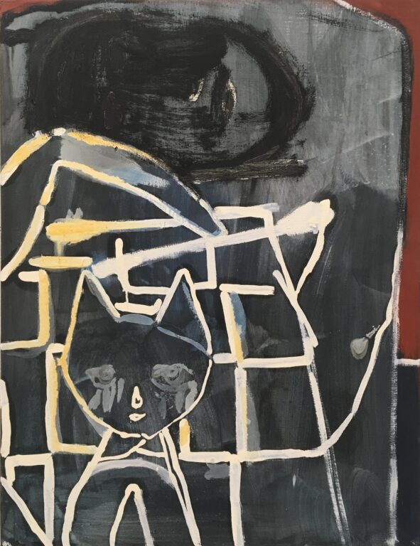 At Gittersee II (Zyklus „Gittersee“) - Maja Drachsel 