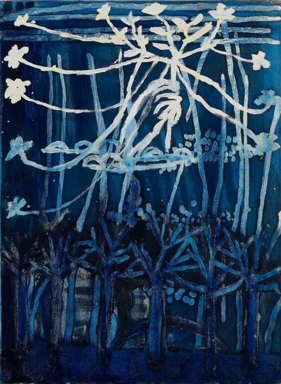 Spring is on (Zyklus „Gittersee“) - Maja Drachsel 