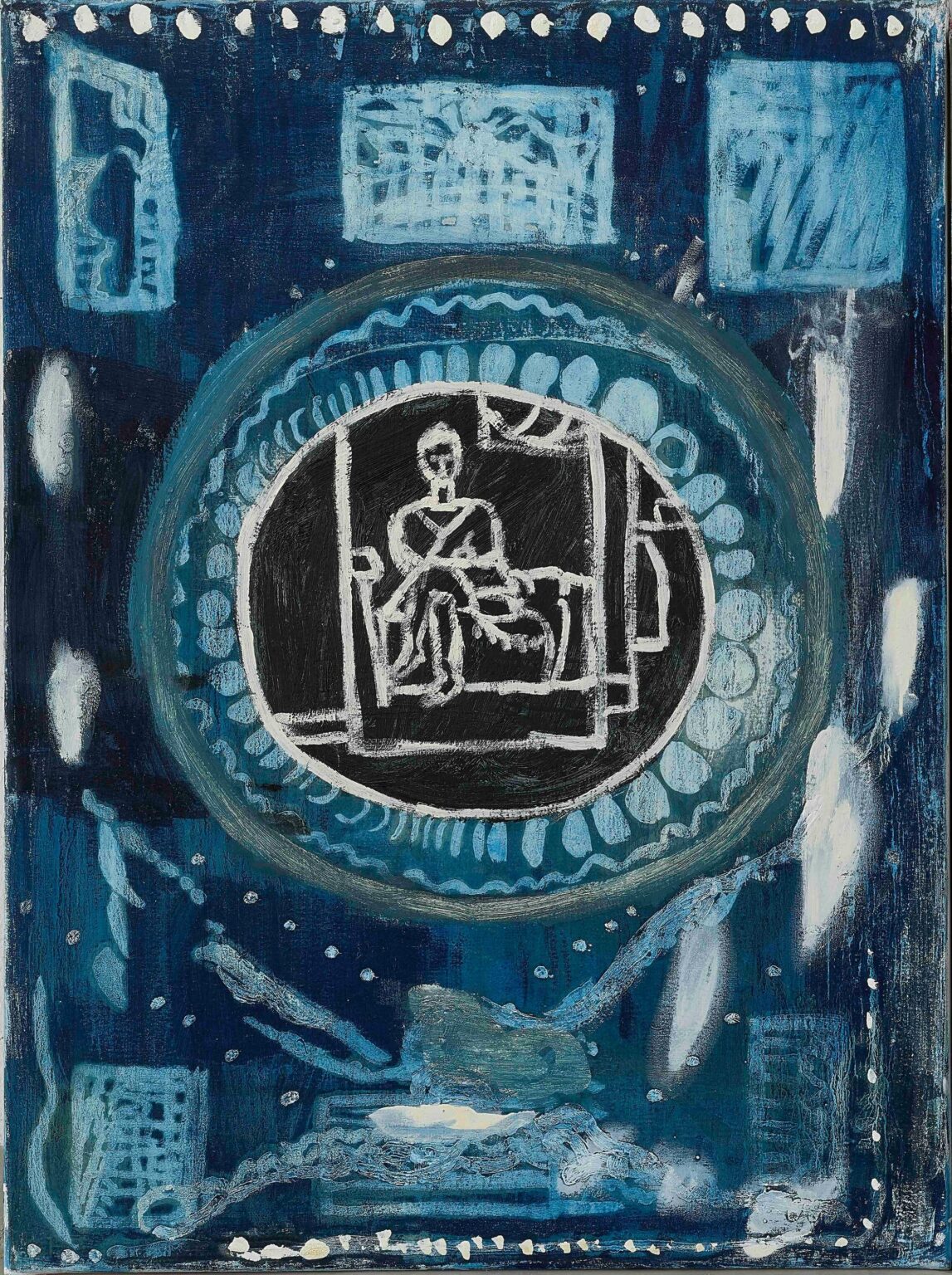 Regen III (Zyklus &bdquo;Gittersee&ldquo;) - Maja Drachsel 