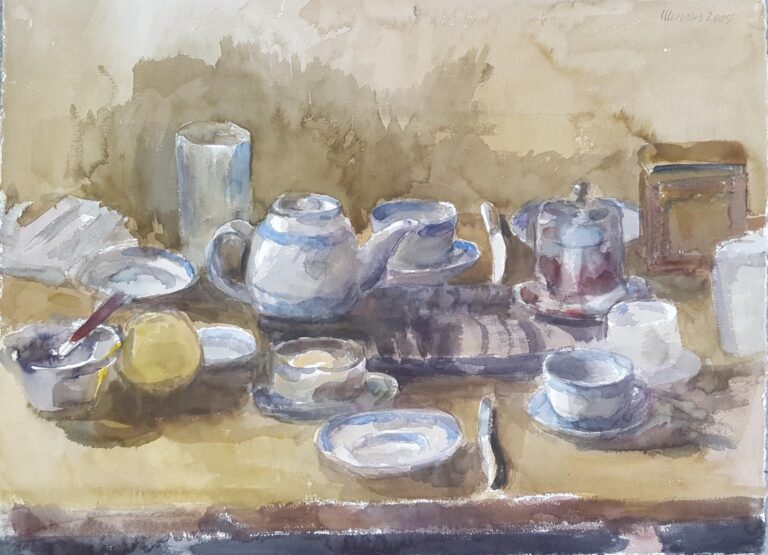 Frühstück - Harald Metzkes 
