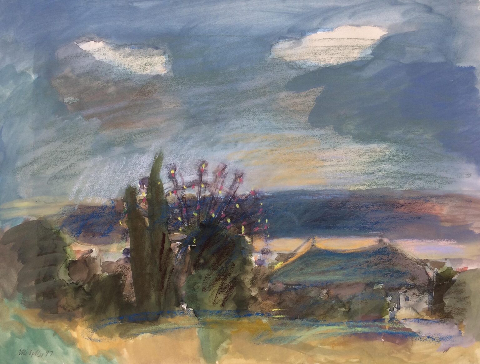 Riesenrad - Harald Metzkes 