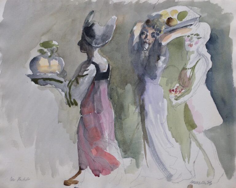 Der Herbst - Harald Metzkes 