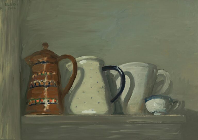 Drei Krüge, eine Tasse - Harald Metzkes 
