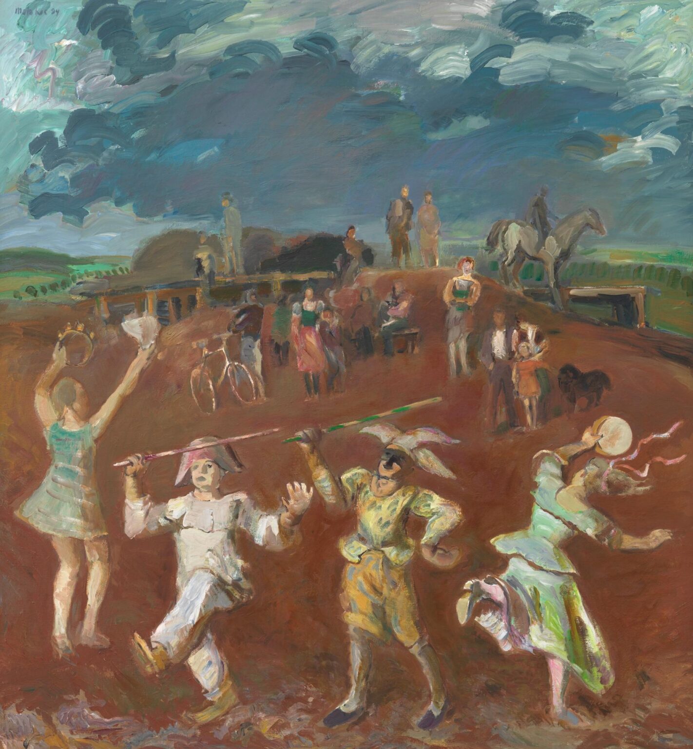 Zirkuslockung - Harald Metzkes 