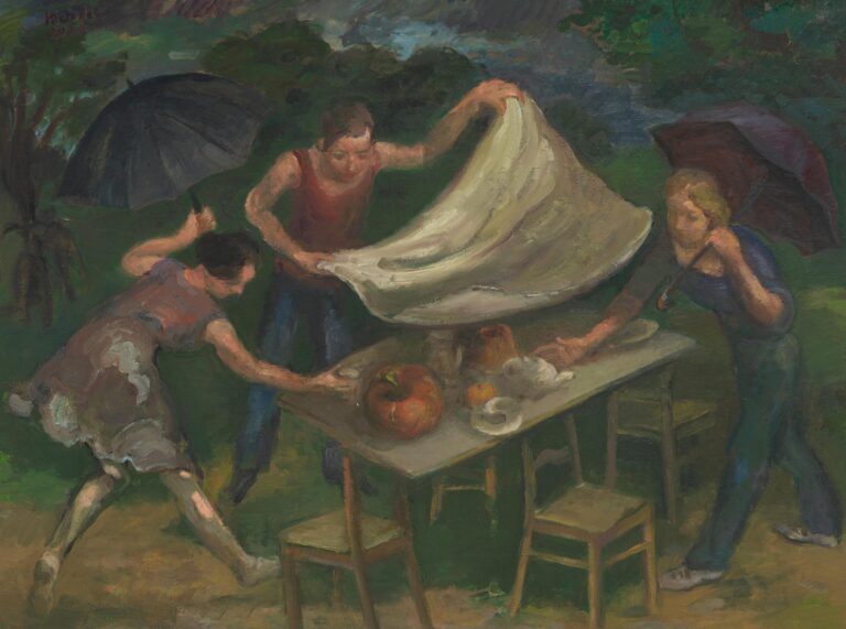 Ersehnter Regen - Harald Metzkes 