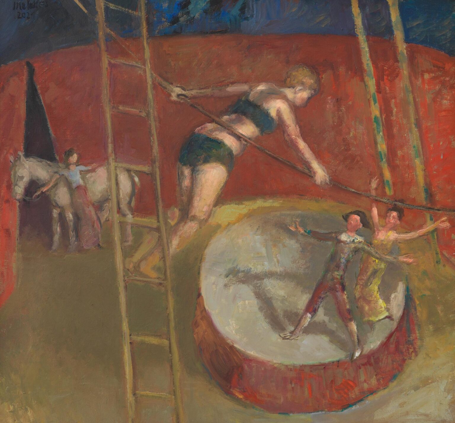 Absprung - Harald Metzkes 