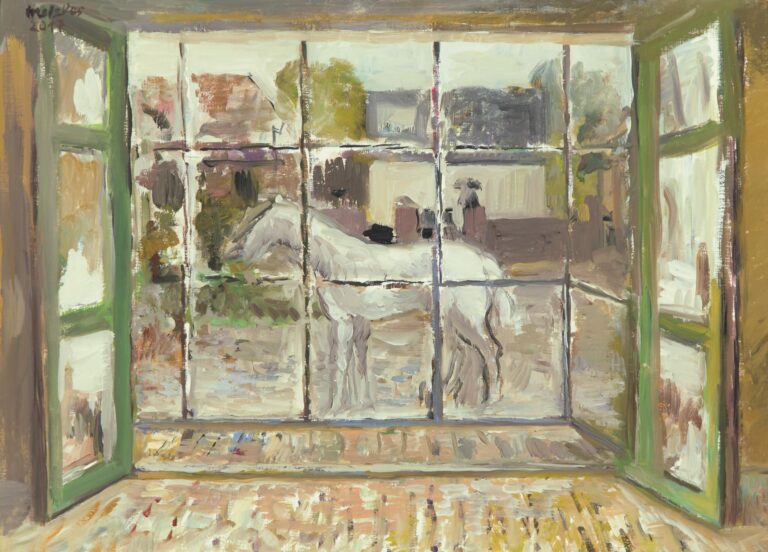 Schimmel vorm Fenster - Harald Metzkes 