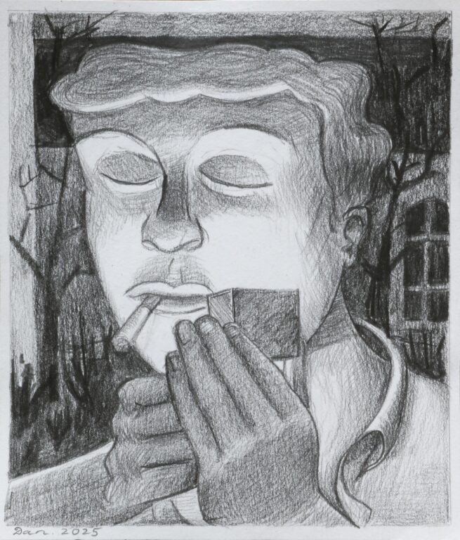 o. T. (Blaue Stunde) - Danny Linwerk 