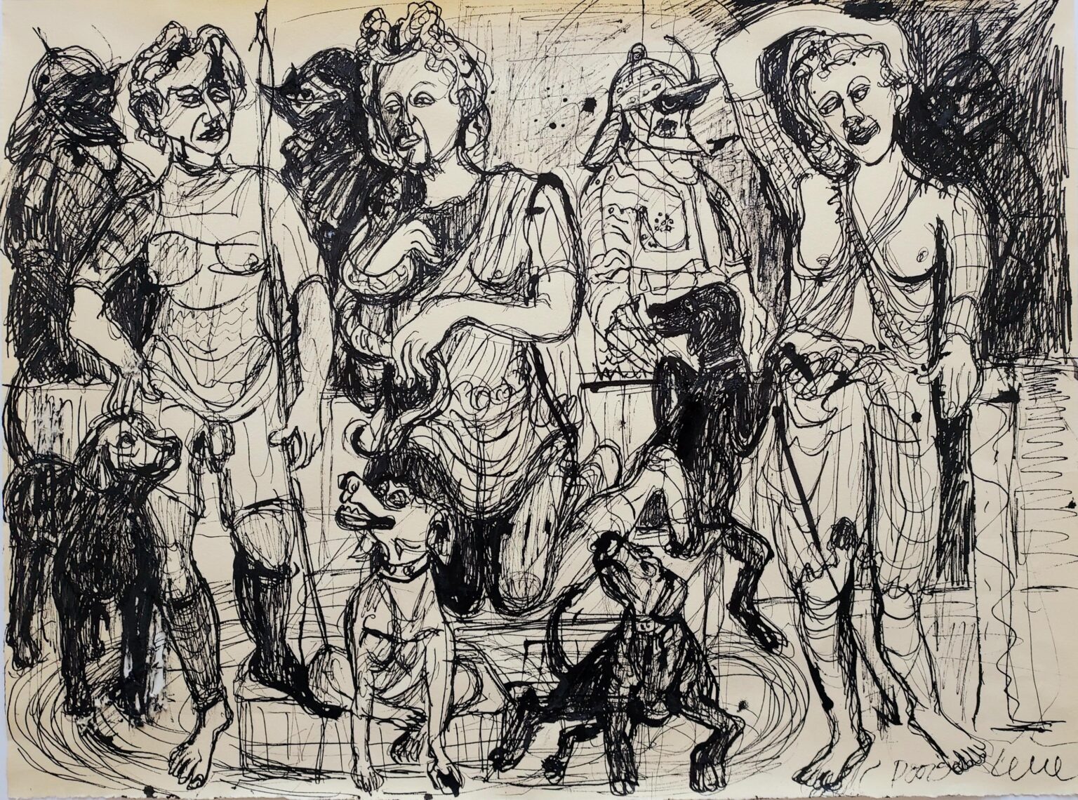 Musen und Ritter - Doris Leue 