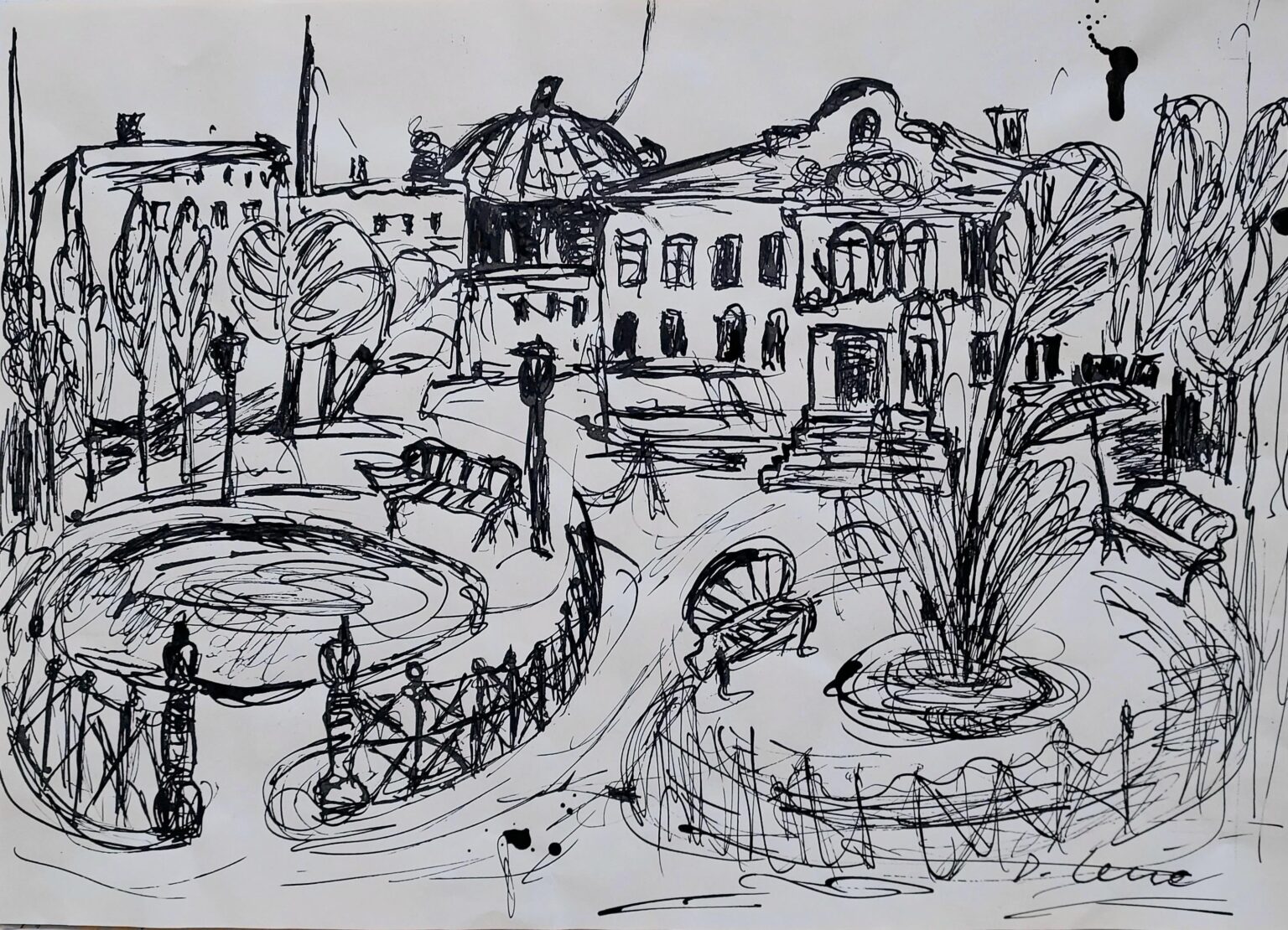 Berliner Park - Doris Leue 