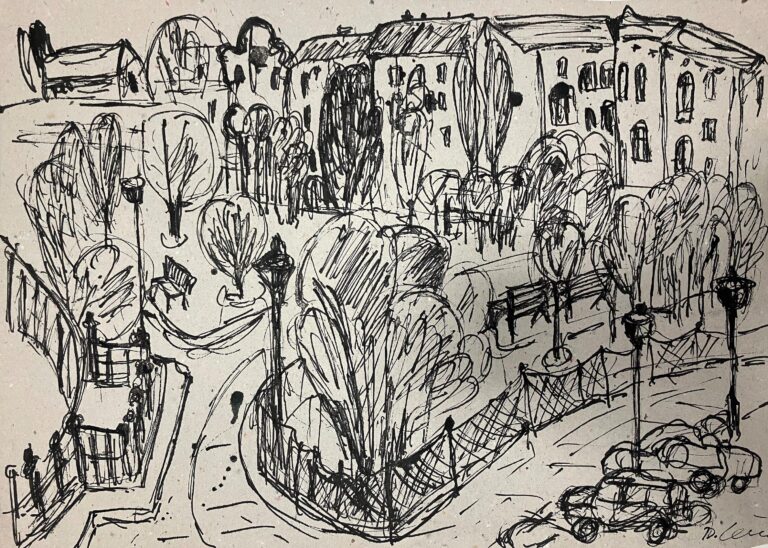 Burgstraße - Doris Leue 