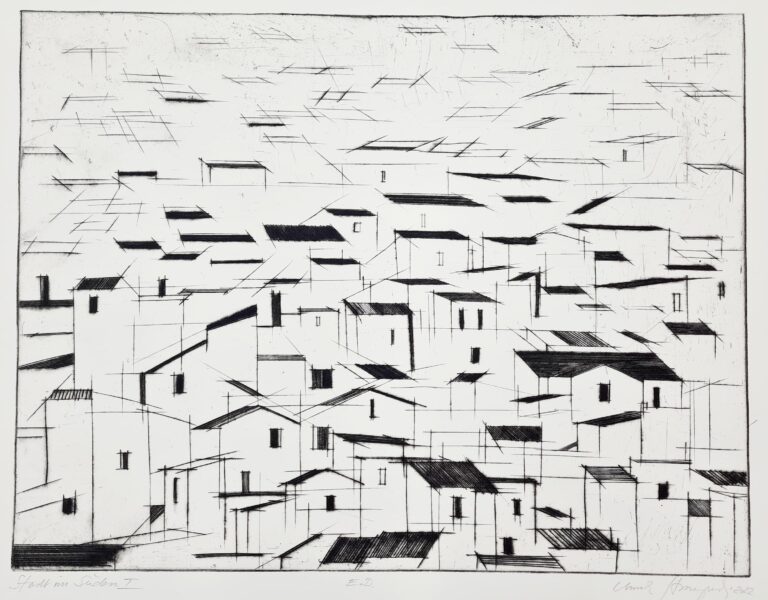 Stadt im Süden I (2/55) - Ursula Strozynski 