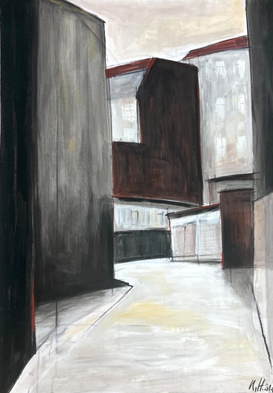 Von hinten - Ursula Strozynski 