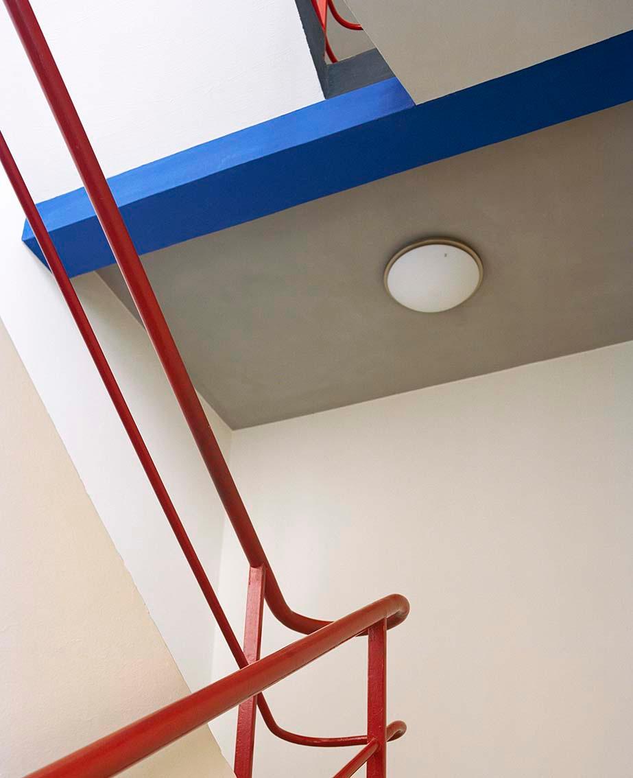 Treppe III (a. d .S. &bdquo;Pair / Unpair&ldquo;, Prellerhouse, Dessau) - Margret Hoppe 
