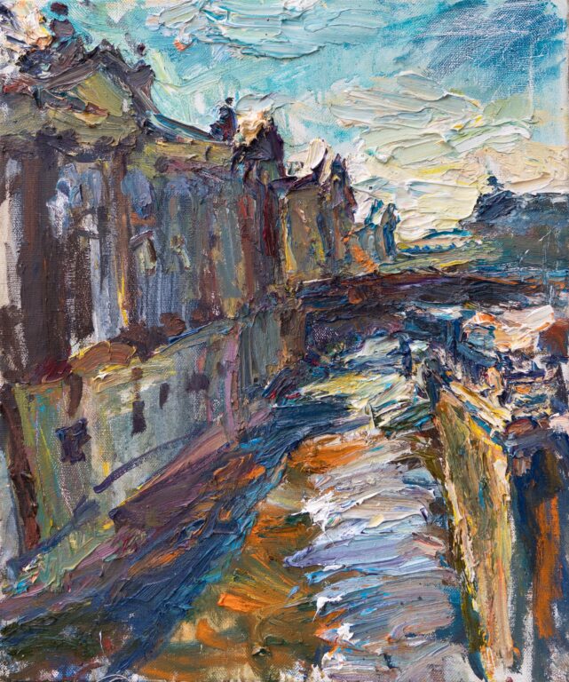 Am Bodemuseum - Ulrich Gleiter 
