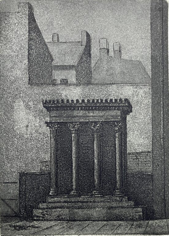 Denkmal für Christian Koppe (Blatt 9 der Folge „Steinernes Berlin II“) - Manfred Butzmann 