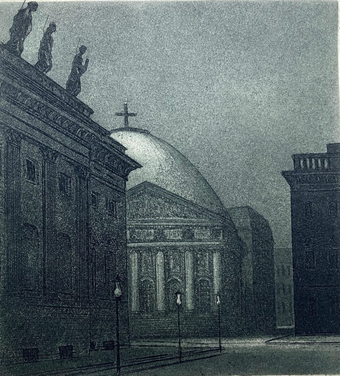 Oper und Kathedrale (Blatt 4 der Folge „Steinernes Berlin II“) - Manfred Butzmann 
