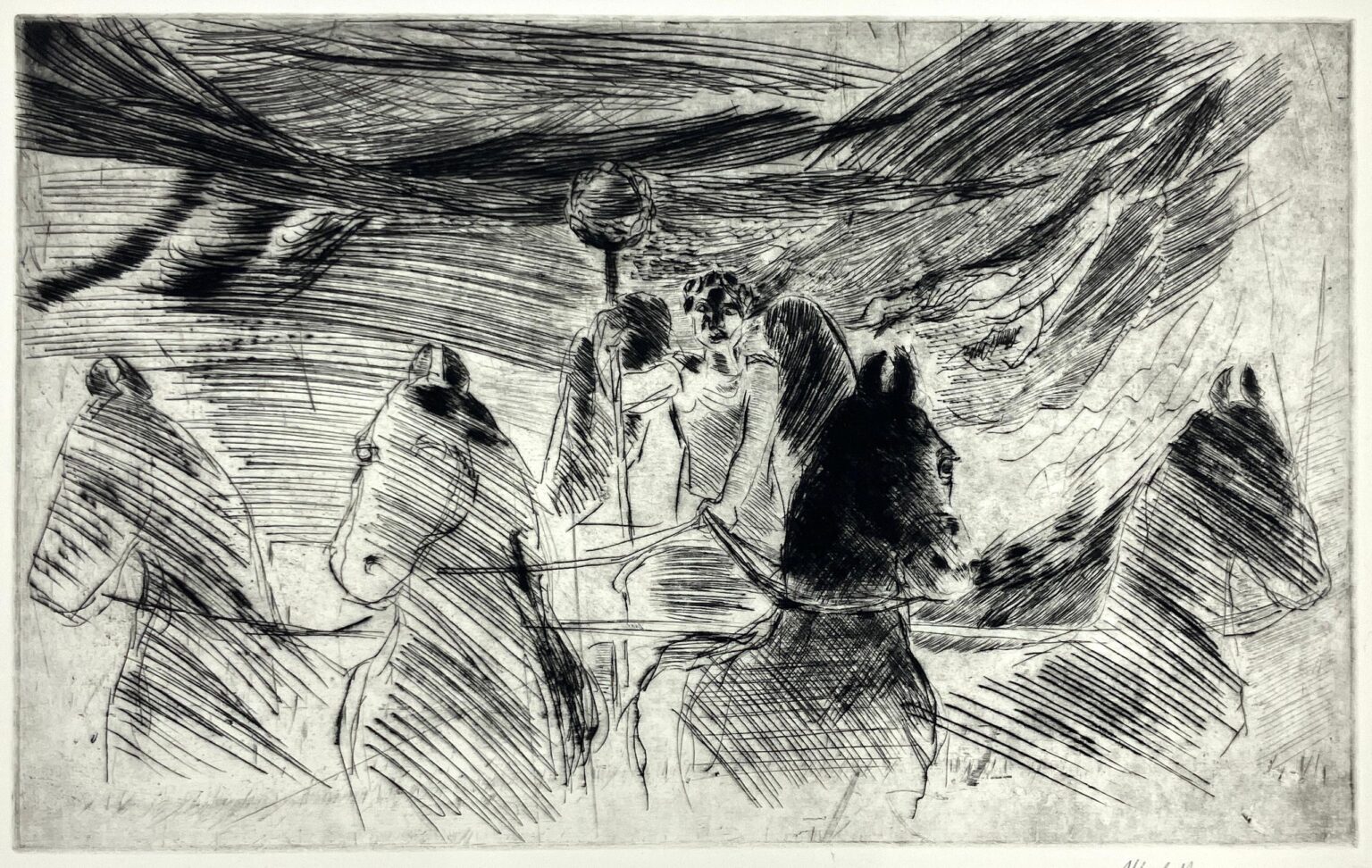 Quadriga - Harald Metzkes 