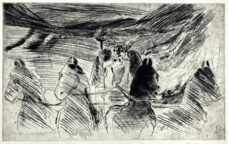 Quadriga - Harald Metzkes 