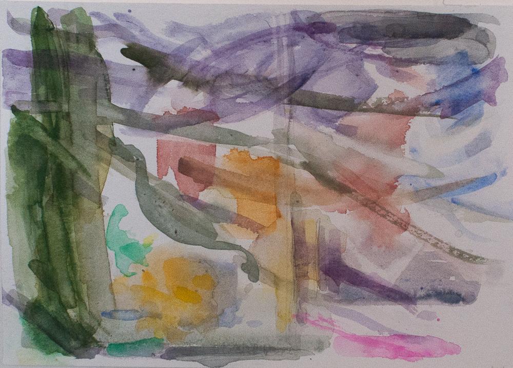 Wind (Berliner Fenster) - Denise Richardt 