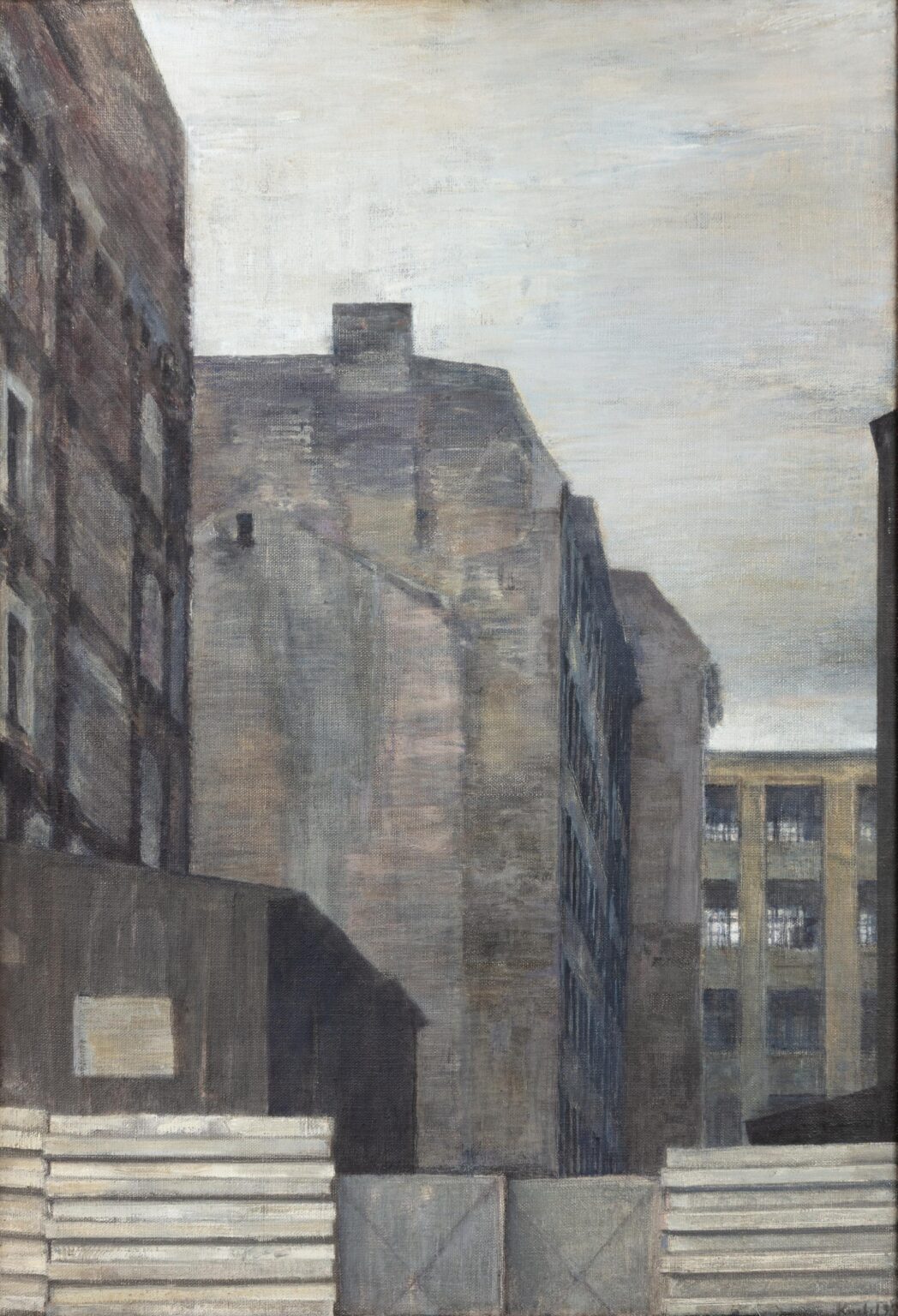 Hinterhof II - Konrad Knebel 
