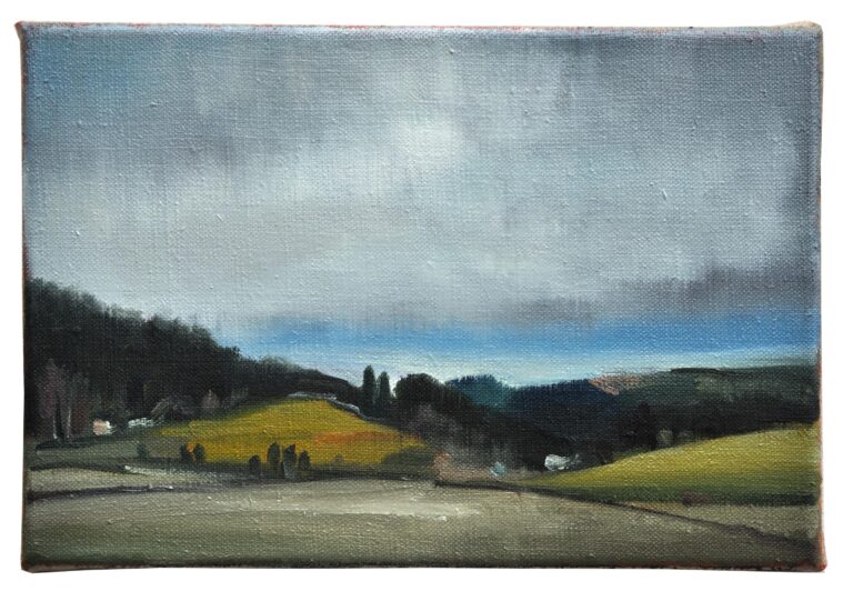 Hügellandschaft I (Hill landscape I) - Jochen Pankrath 