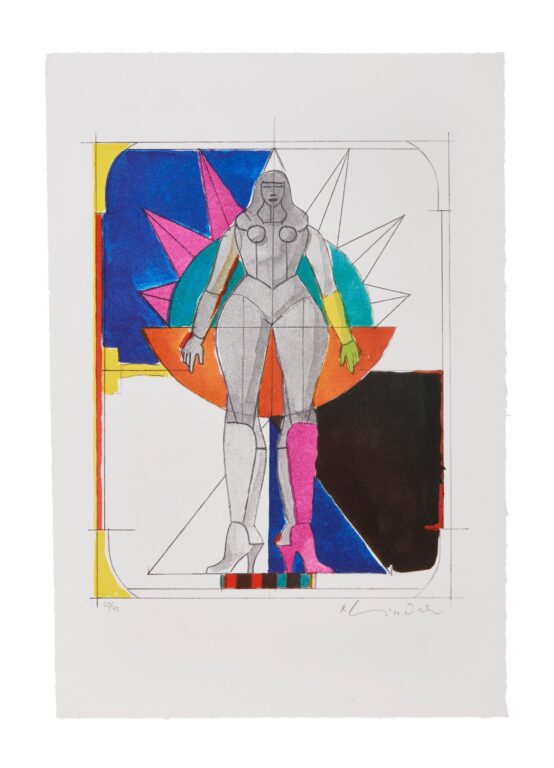 Untitled (Star) - Richard Lindner 
