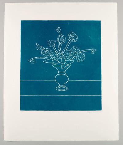 Blumen I (Hommage á Henri Matisse) - Udo Kaller 