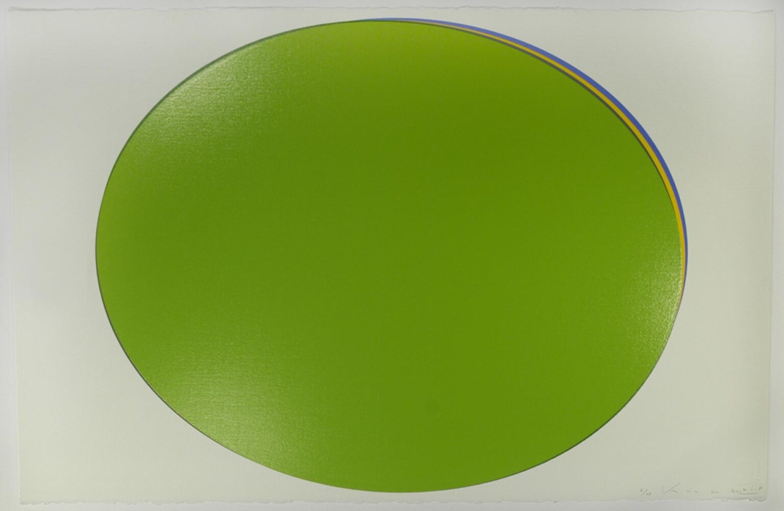 Oval, green - Ja Hyun Koo 