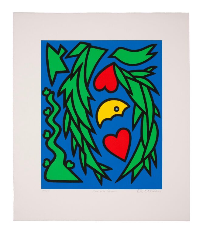 Zwei rote Herzen - Udo Kaller 