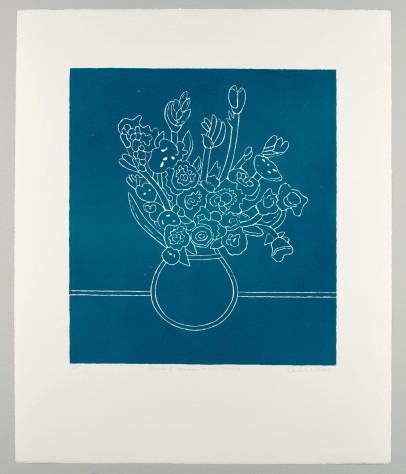 Blumen II (Hommage á Henri Matisse) - Udo Kaller 