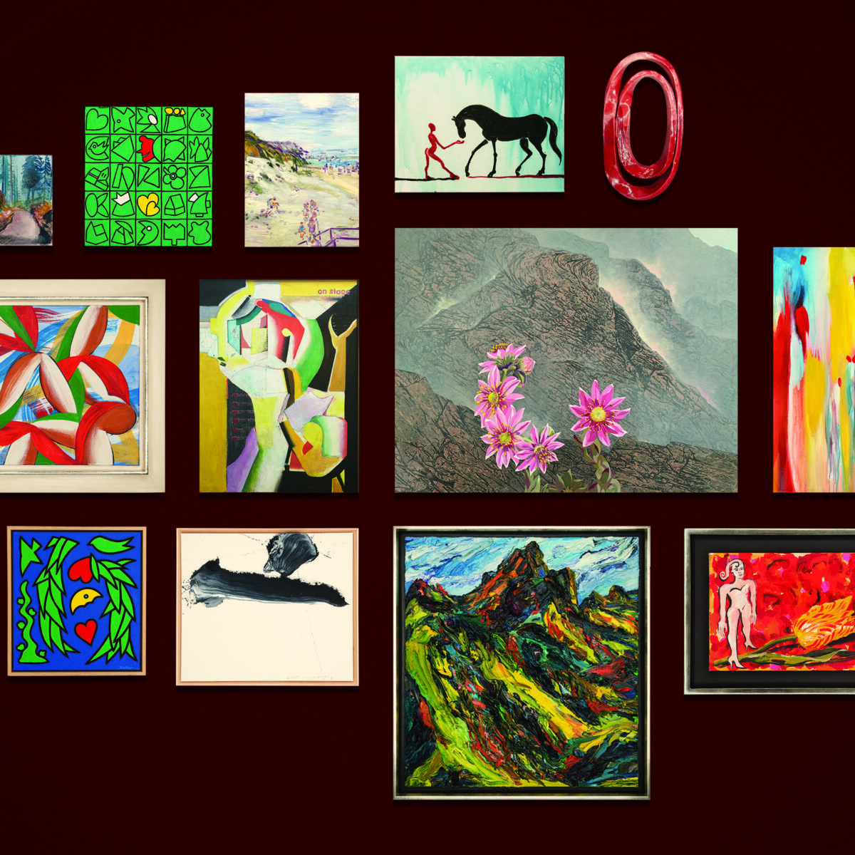 ARTventswochen 2025 - Alain Clément, Elvira Bach, Harry Meyer, Helge Leiberg, Herbert Maier, Jochen Pankrath, Jong Taek Woo, Karl Hagedorn, Rubica von Streng, Silke Mathé, Simone Bresele, Udo Kaller, Wolfgang G. Bühler 