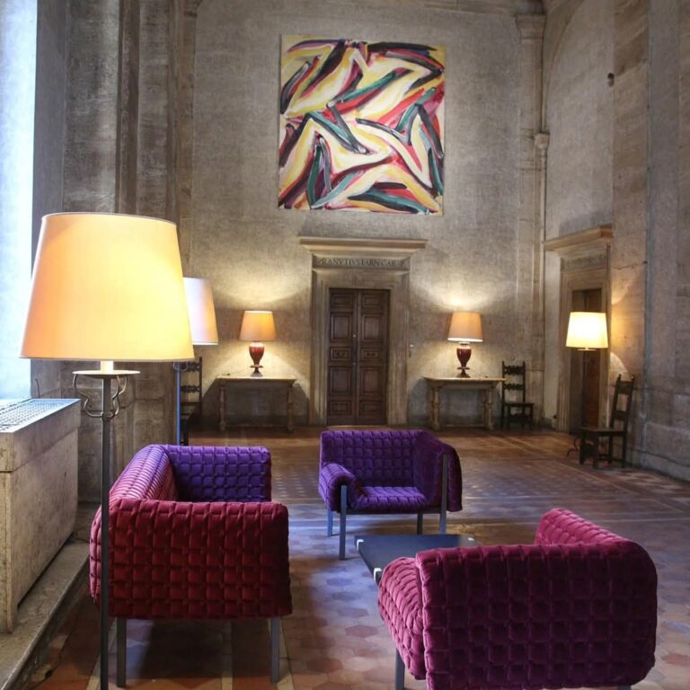 Alain Clément im Palazzo Farnese, Rom 