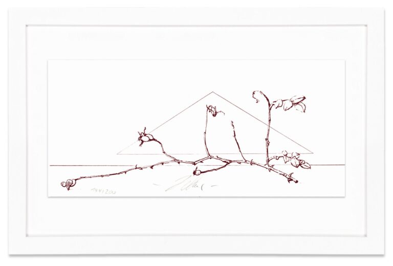 Hagebuttenzweig (Rosehip branch) - Wolfgang Zelmer 