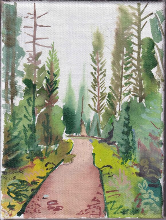 kleiner Waldweg VII - Jochen Pankrath 