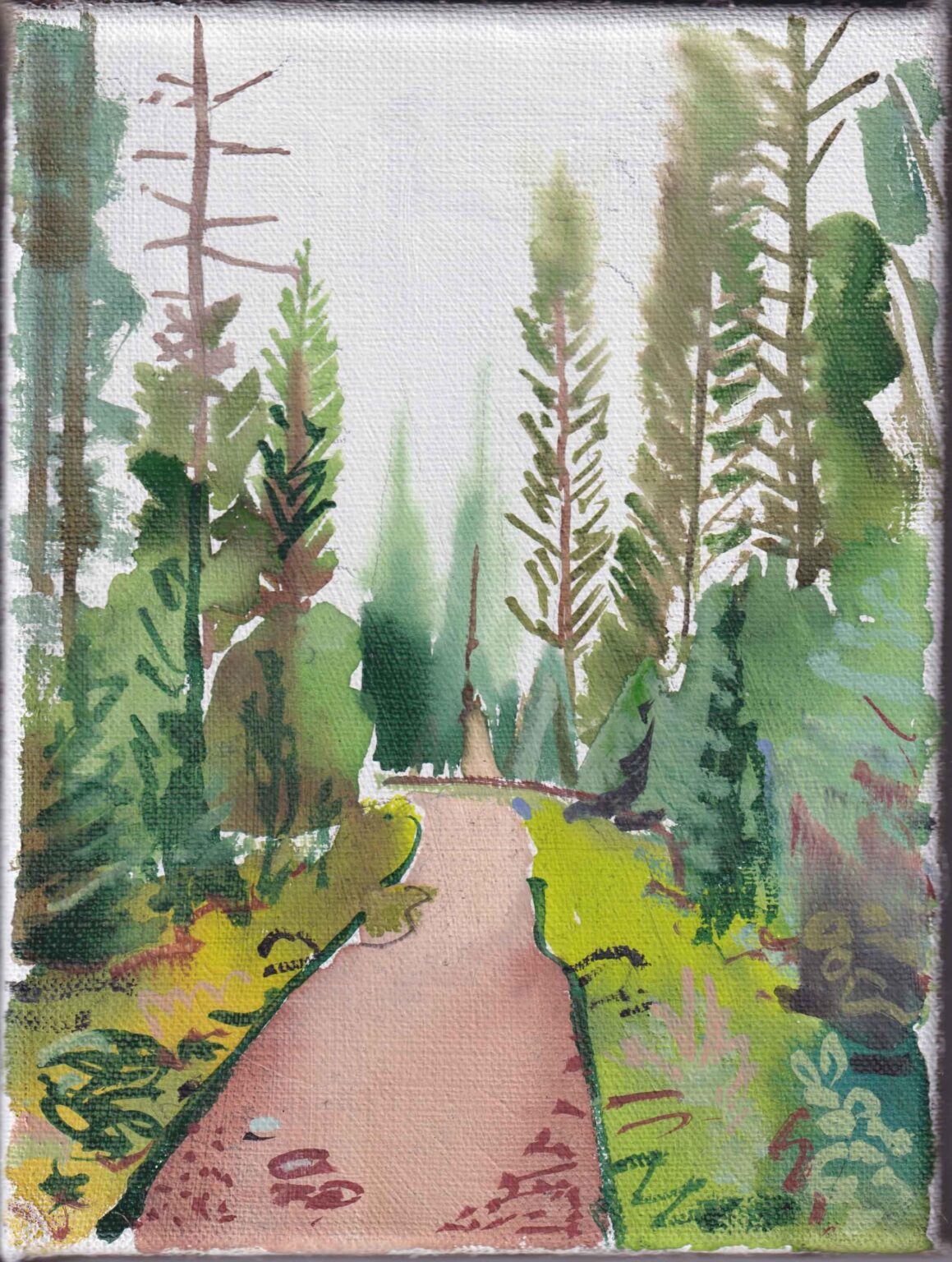 kleiner Waldweg VII - Jochen Pankrath 