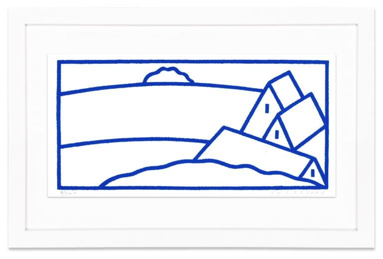 Landschaft im Winter (Winter landscape) - Udo Kaller 