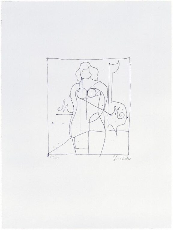 Marilyn was here - Richard Lindner 