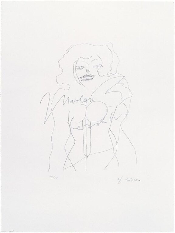 Marilyn was here - Richard Lindner 