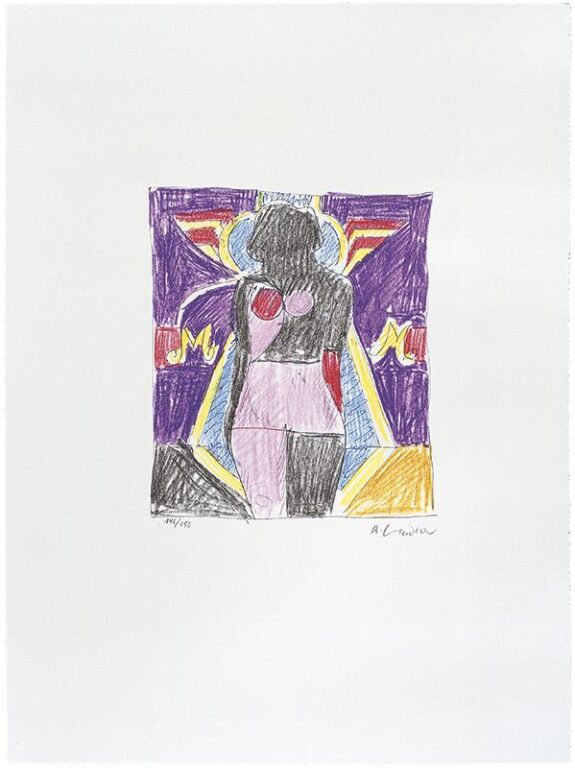 Marilyn was here - Richard Lindner 