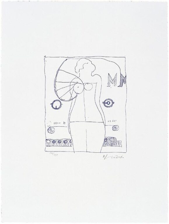 Marilyn was here - Richard Lindner 