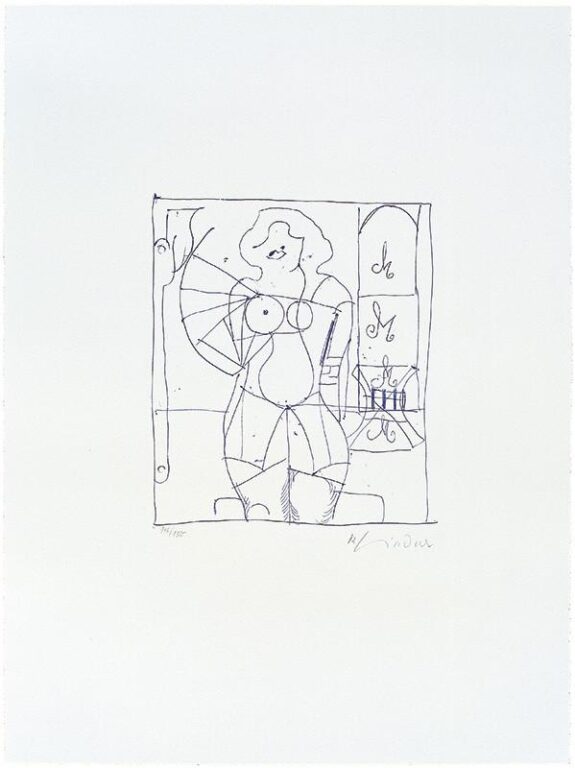 Marilyn was here - Richard Lindner 