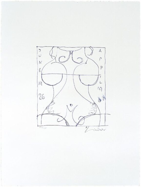 Marilyn was here - Richard Lindner 