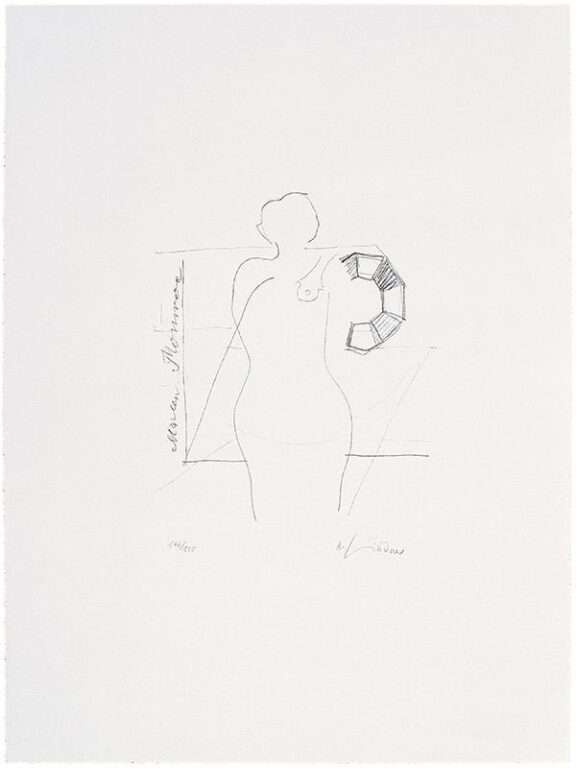 Marilyn was here - Richard Lindner 