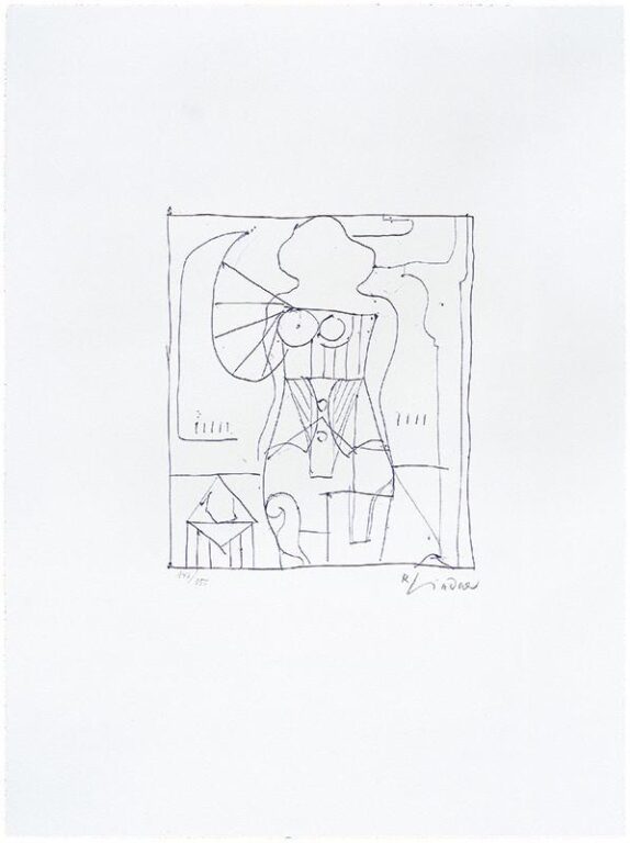 Marilyn was here - Richard Lindner 