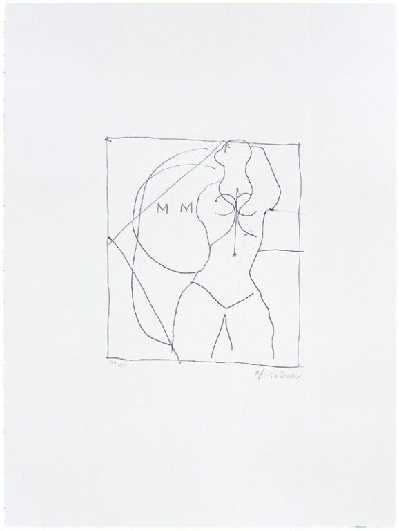 Marilyn was here - Richard Lindner 