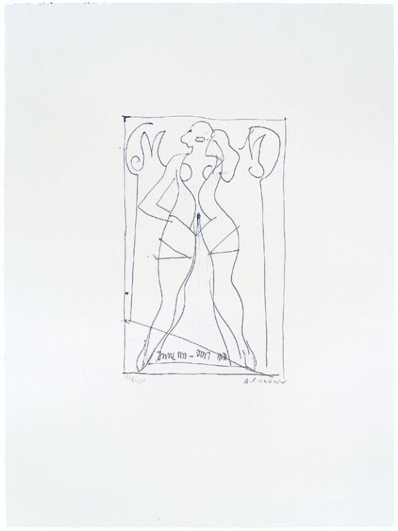 Marilyn was here - Richard Lindner 